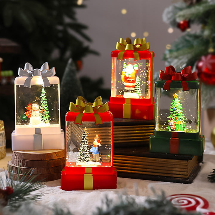 Musikalische Schneekugel Weihnachtsdekoration Karnz