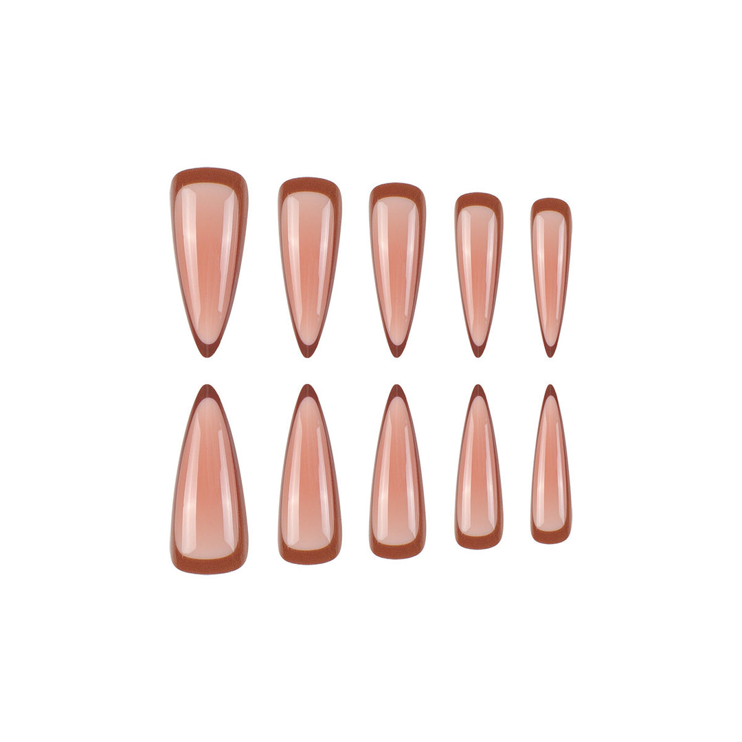 Stiletto Press-On Nail Art Karnz