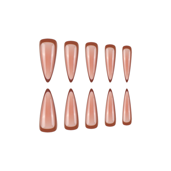 Stiletto Press-On Nail Art Karnz
