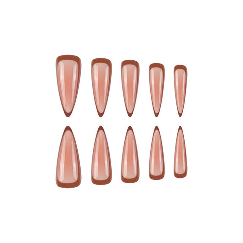 Stiletto Press-On Nail Art Karnz