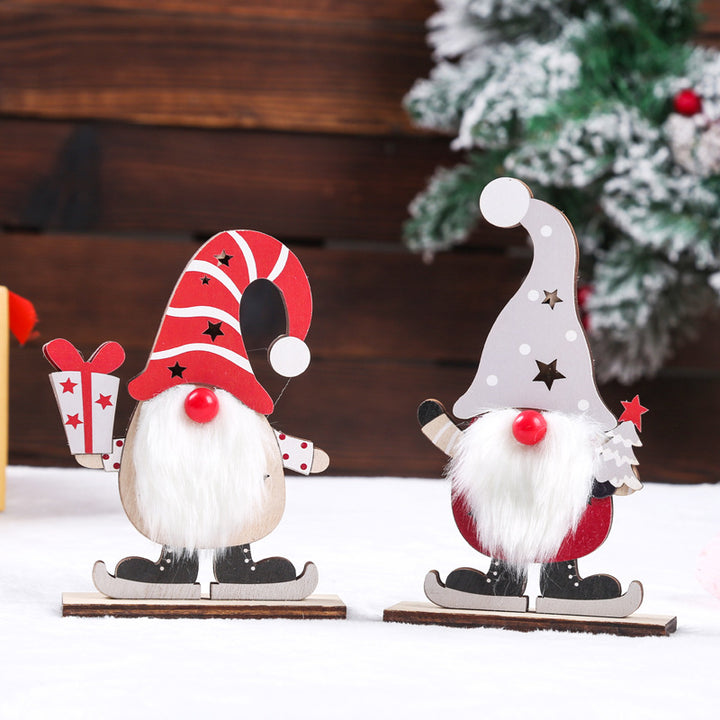 Dekorative Weihnachtsgnom mit LED-Beleuchtung Karnz