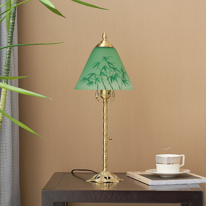Vintage-inspirierte dekorative Tischlampe