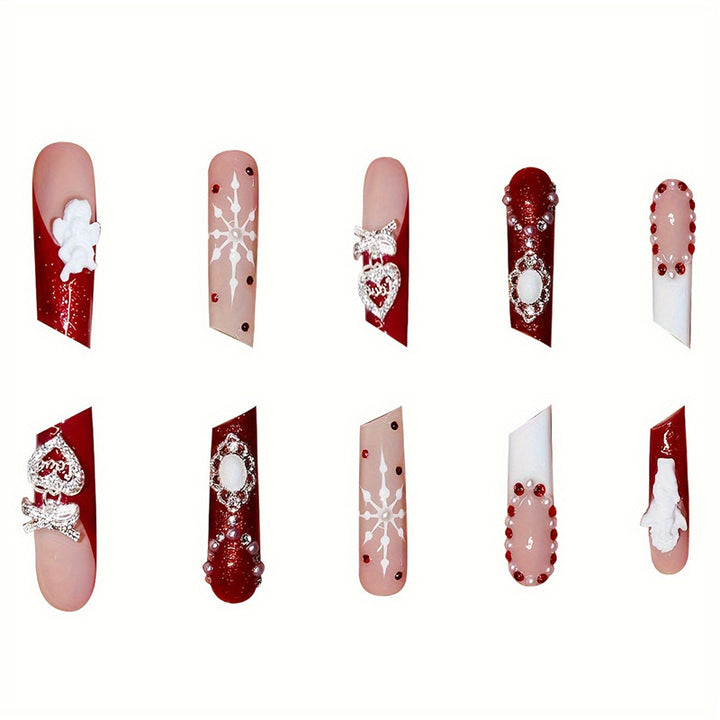 Urlaubs-Themen Press-On Nagelkunst Set Karnz