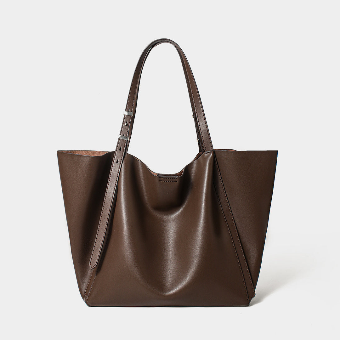 Minimalist Sculpted Tote mit verstellbaren Schulterriemen