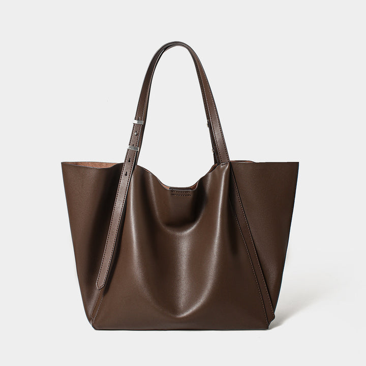 Minimalist Sculpted Tote mit verstellbaren Schulterriemen
