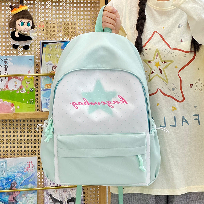Stylische mit Sternen verzierte lässige Rucksack Karnz