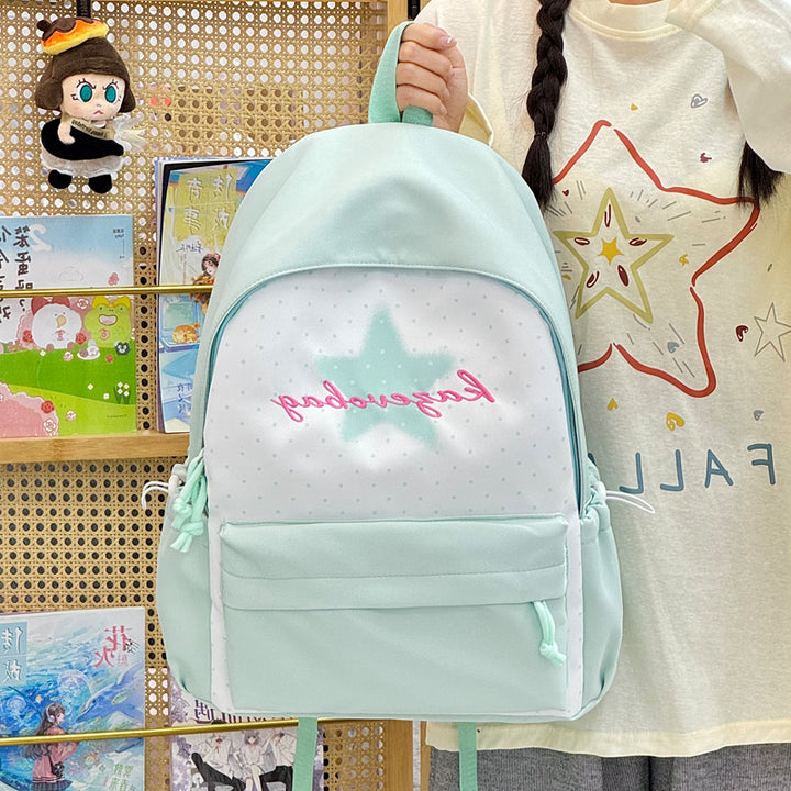 Stylische mit Sternen verzierte lässige Rucksack Karnz