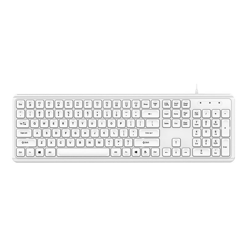 Kabelgebundene Minimalistische Multimedia-Tastatur Karnz