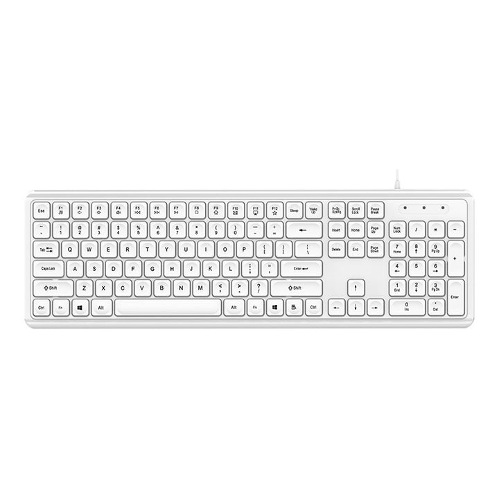 Kabelgebundene Minimalistische Multimedia-Tastatur Karnz