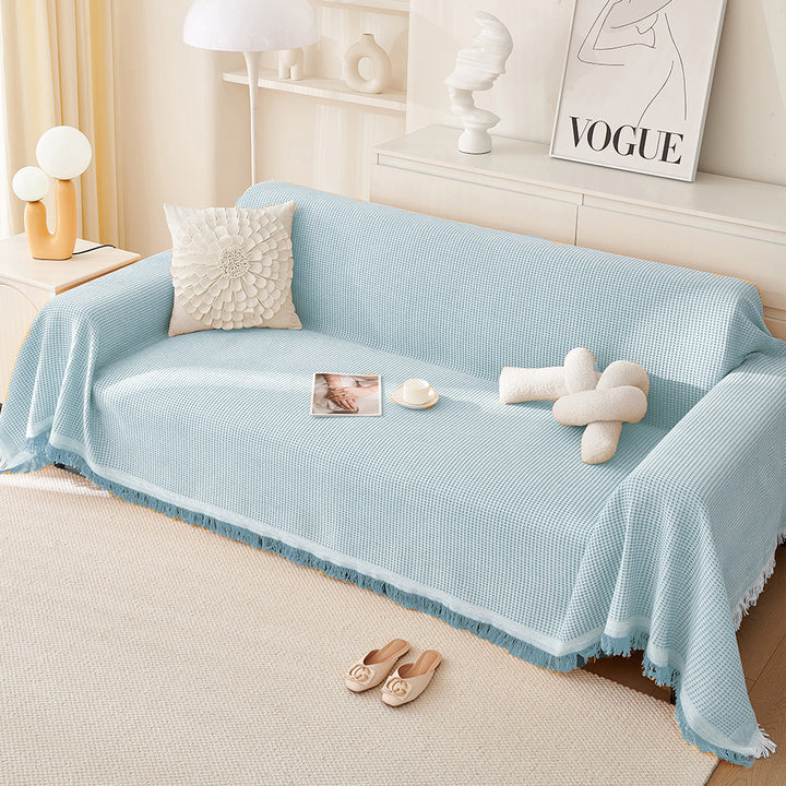 Gemütliche Sofa-Decke