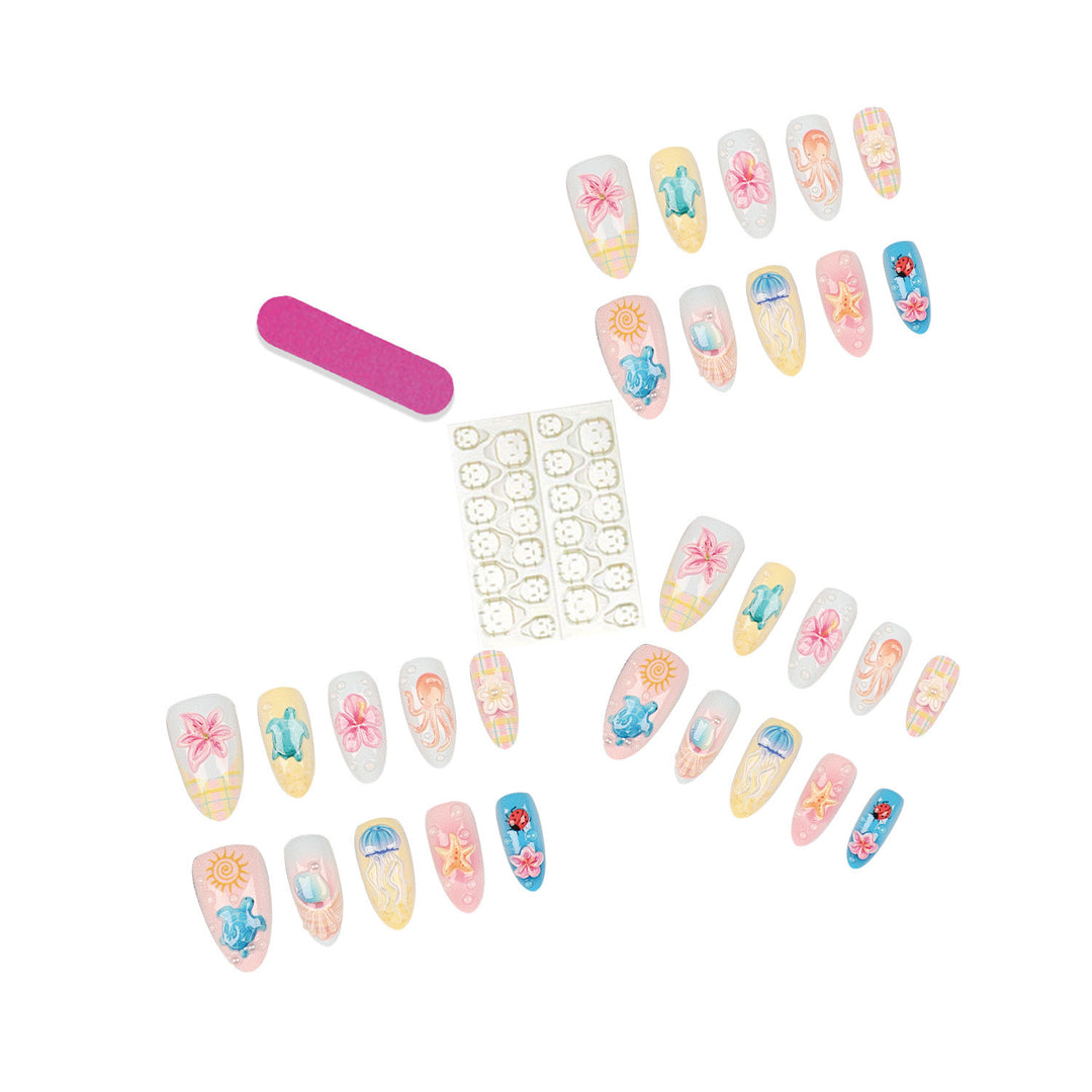 Themen Press-On Nagelkunst Set