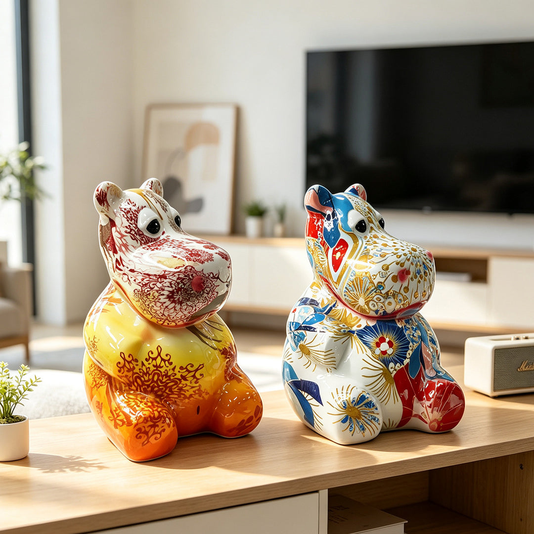 Deko Figur eines Französischen Bulldogen Karnz