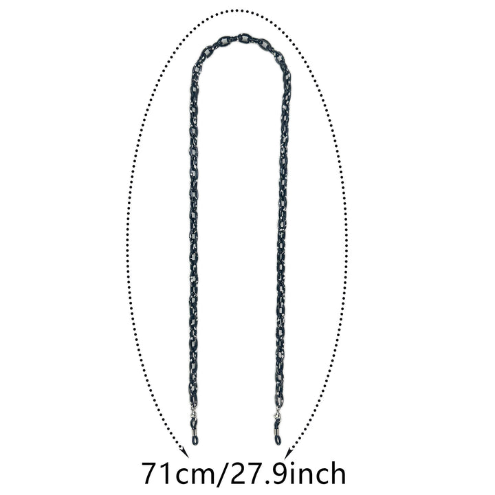 Bunte Acryl-Brillenband Karnz