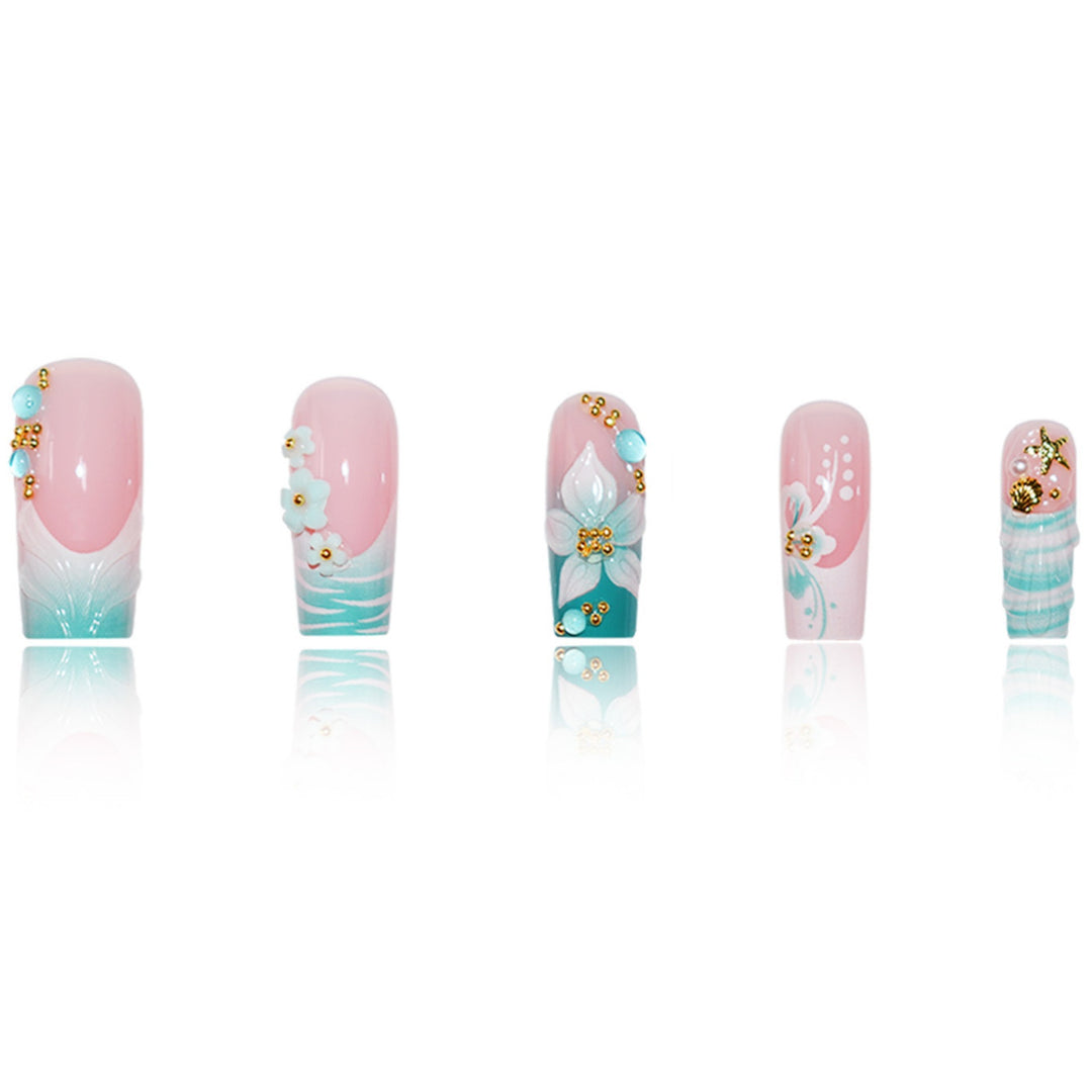 Floral Art Press-On Nails Karnz