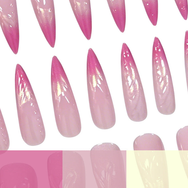 Künstlerisch Akzentuierte Stiletto Nagelverzierung Karnz