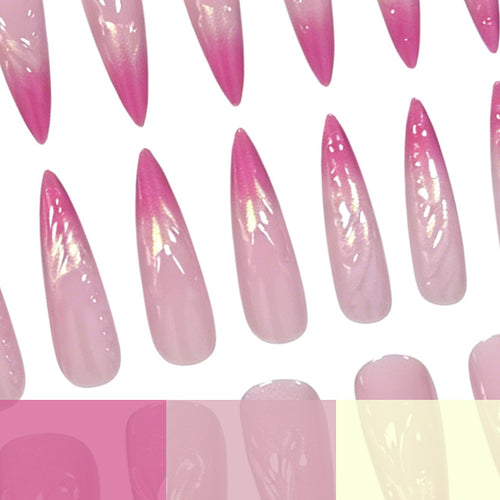 Künstlerisch Akzentuierte Stiletto Nagelverzierung Karnz