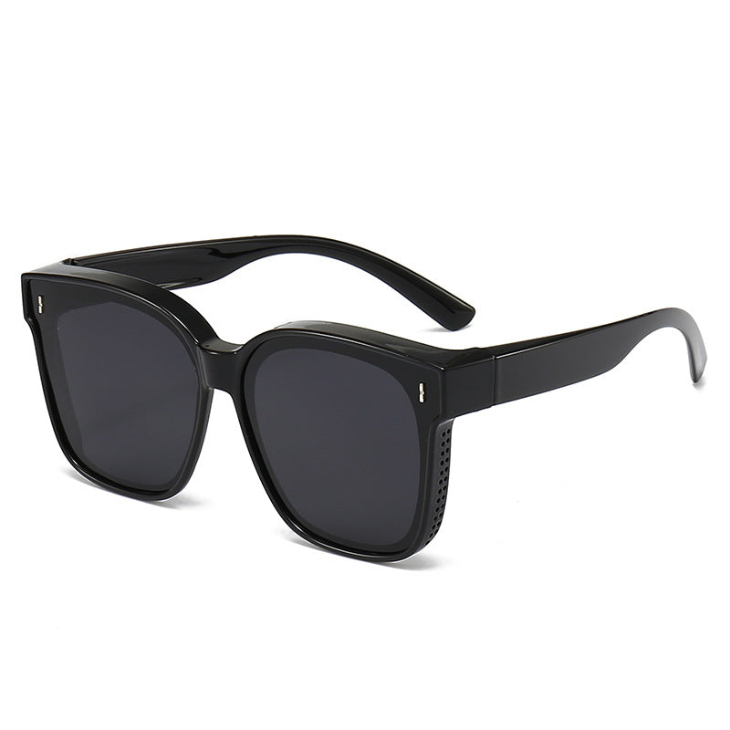 Premium Übergroße Quadrat-Sonnenbrille