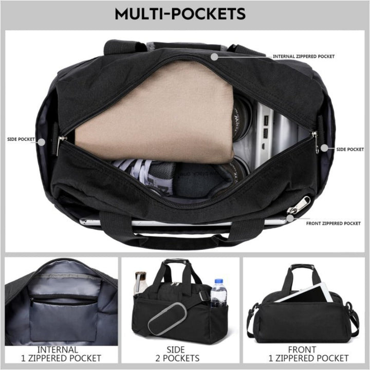 Vielseitige Sport-Duffel-Tasche Karnz