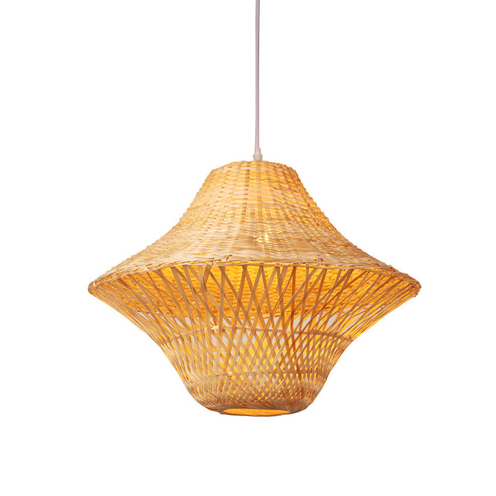 Woven Bamboo Deckenlampe