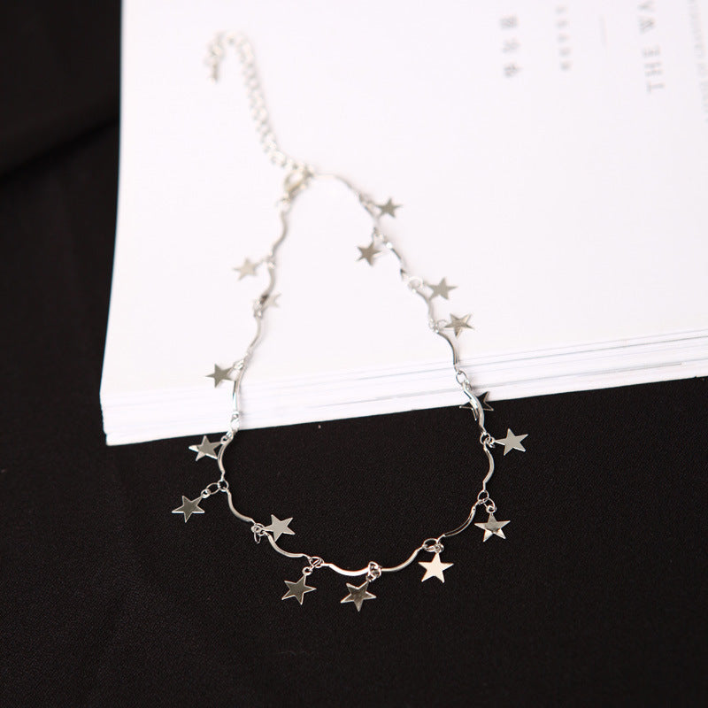 Stern Charm Linked Chain Necklace Karnz