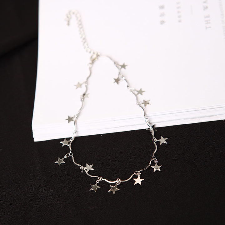 Stern Charm Linked Chain Necklace Karnz