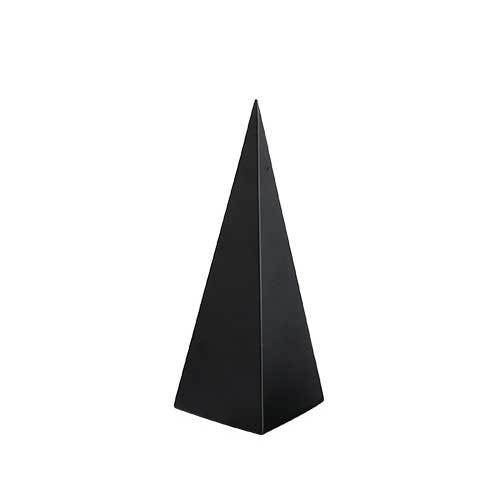 Dekorative geometrische Obelisk-Skulptur