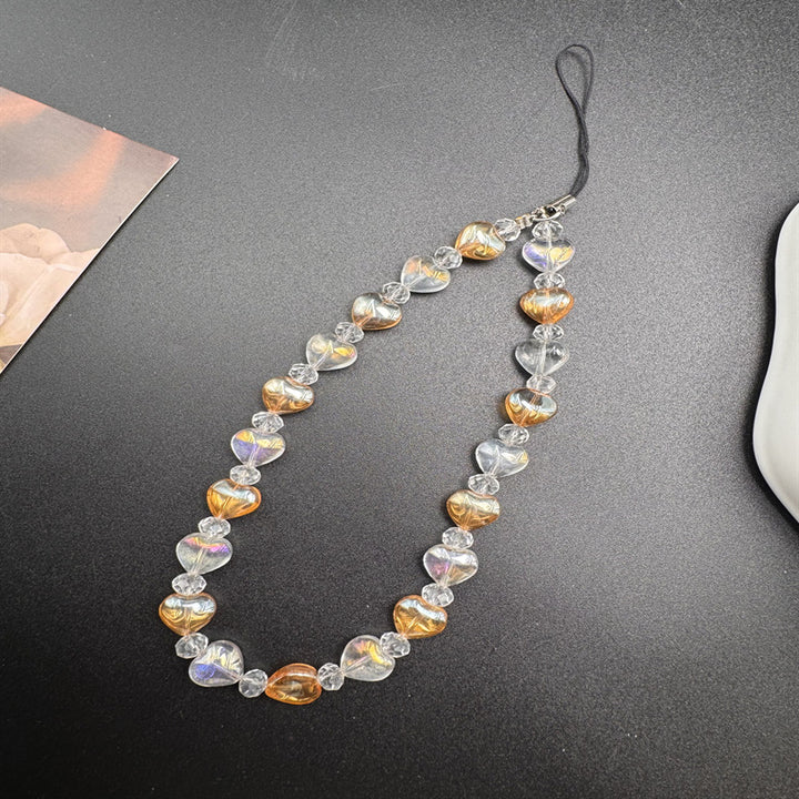 Elegante handgefertigte Perlen-Brillenband Karnz
