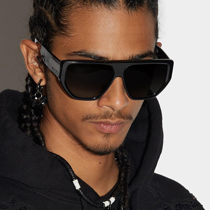 Damen modische Oversized-Sonnenbrille mit innovativem Rahmen Karnz