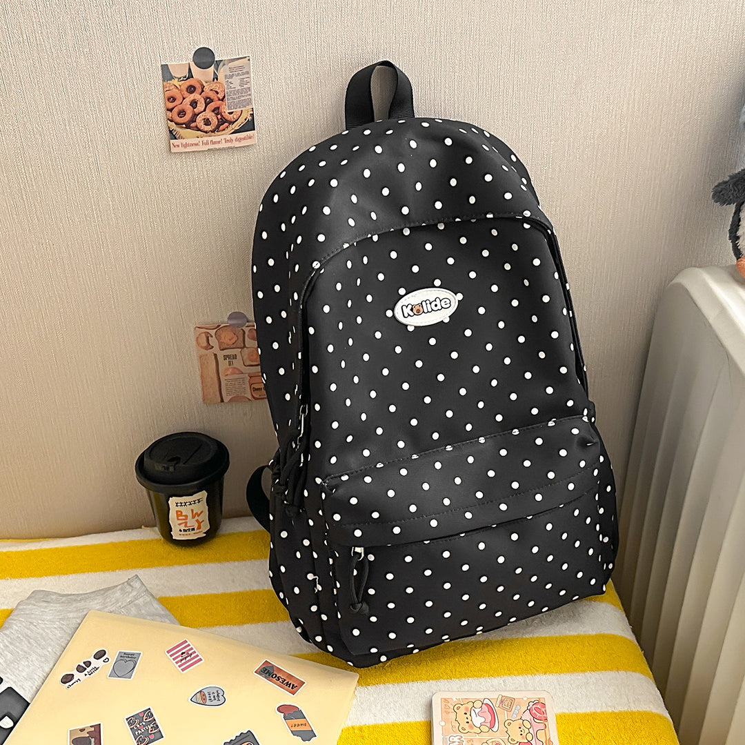 Stilvolle Punktmuster Leichte Rucksack Karnz