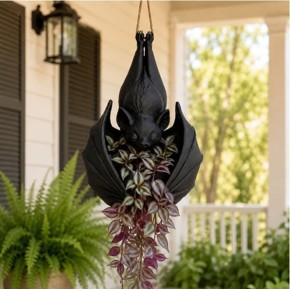 Dekorative Fledermaus Skulptur Karnz