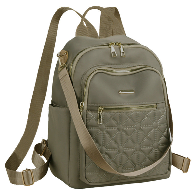 Elegante gesteppte Multi-Taschen-Rucksack Karnz