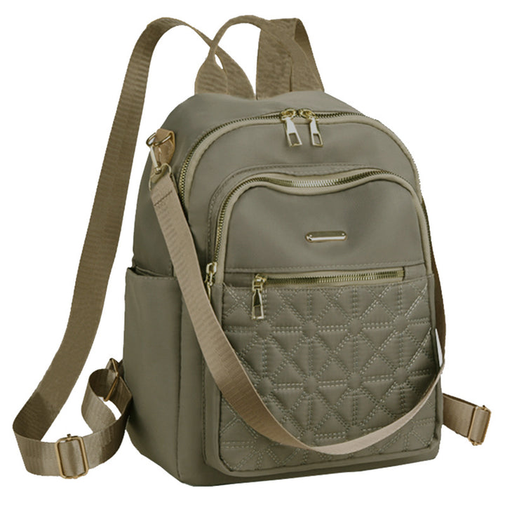 Elegante gesteppte Multi-Taschen-Rucksack Karnz