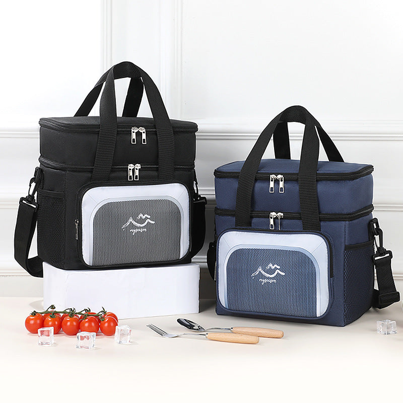 Doppeltaschen isolierte Kühltasche
