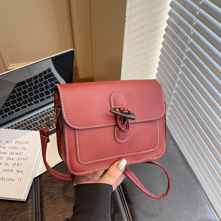 WoStructured Leder Umhängetasche Karnz