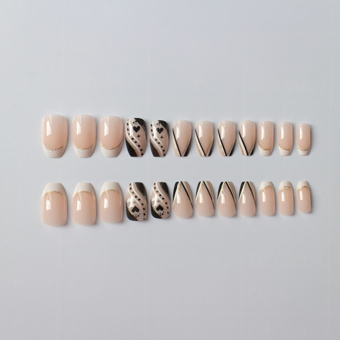 Kreatives dekoratives Nagelkunst-Design-Set