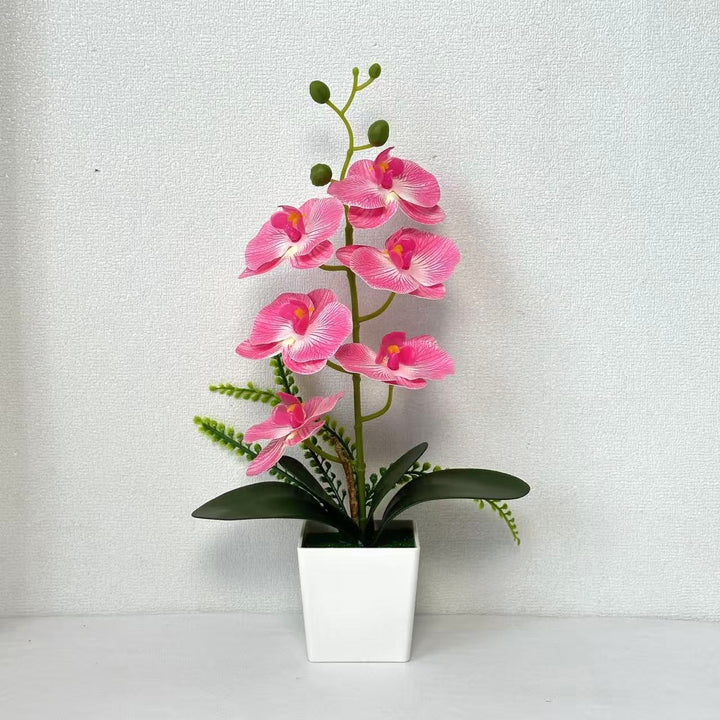 Realistische künstliche Orchideenarrangement für Wohnkultur