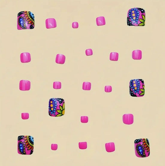 Dekorative Pediküre Nagelkunst Verbesserungen Karnz