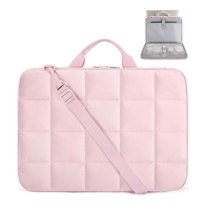 Stilvolle Multifunktions-Laptoptasche mit Abnehmbarem Organizer Karnz
