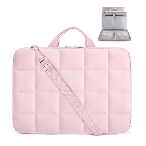 Stilvolle Multifunktions-Laptoptasche mit Abnehmbarem Organizer Karnz
