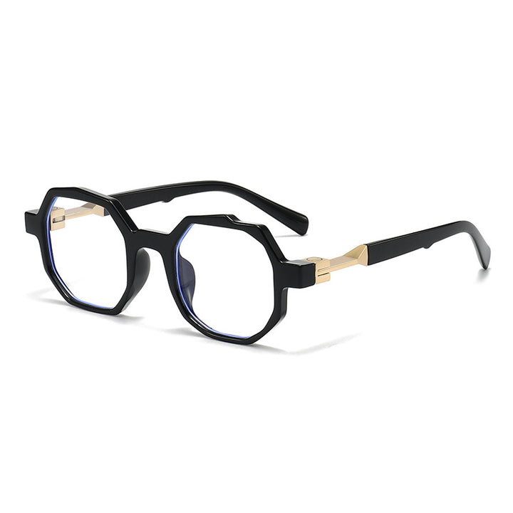 Damen stilvolle geometrische Sonnenbrille Karnz