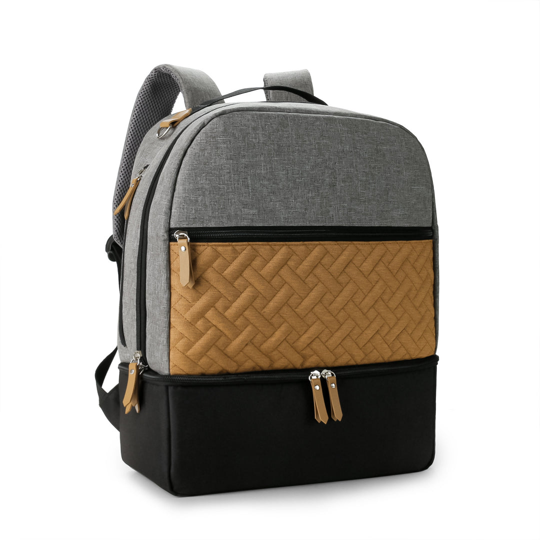 Rucksack mit Floralem Muster und Separatem Fach Karnz