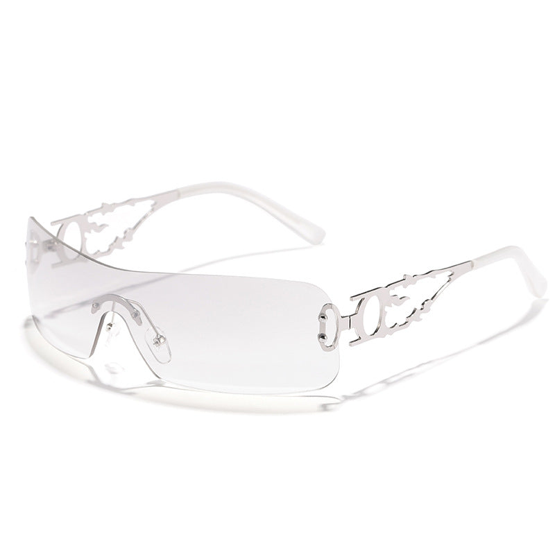 Damen modische Sportsonnenbrille mit innovativem Design und UV-Schutz Karnz