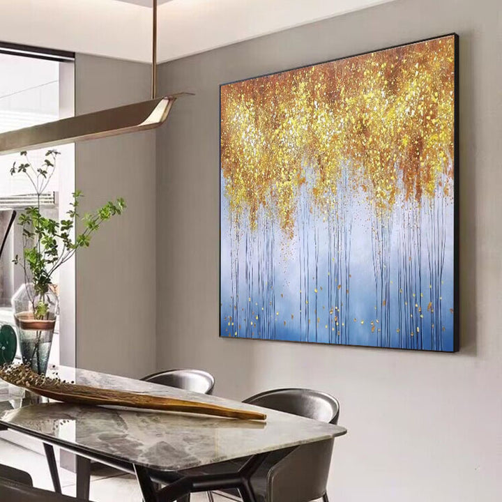Rustikale Landschaft Leinwand Kunstwerk