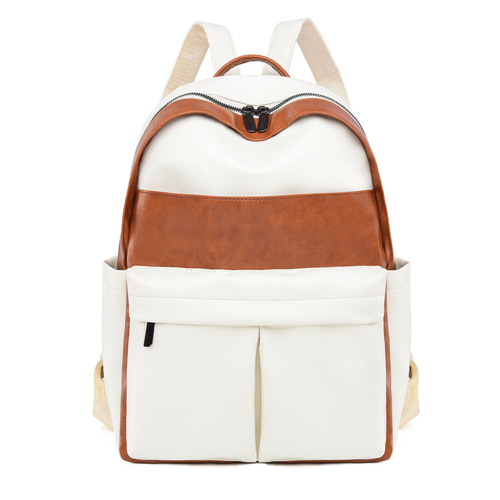 Premium Leder Laptop Rucksack Karnz