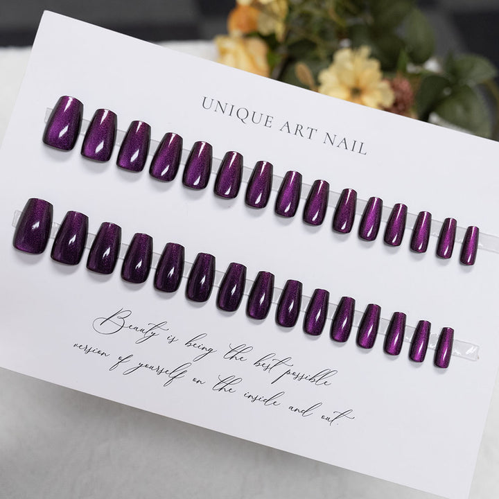 Glänzendes Acryl Press-On Nagel Set