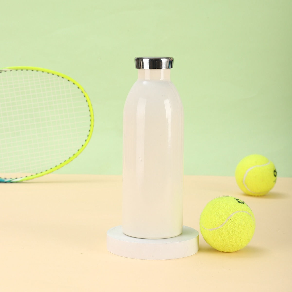 Damen Edelstahl Sport Trinkflasche Karnz
