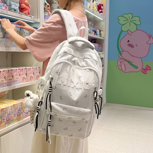 Floral Applikation Stylischer Rucksack Karnz