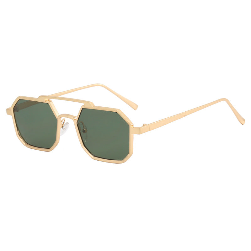 Damen stilvolle Sonnenbrille im eleganten Achtkant-Design Karnz