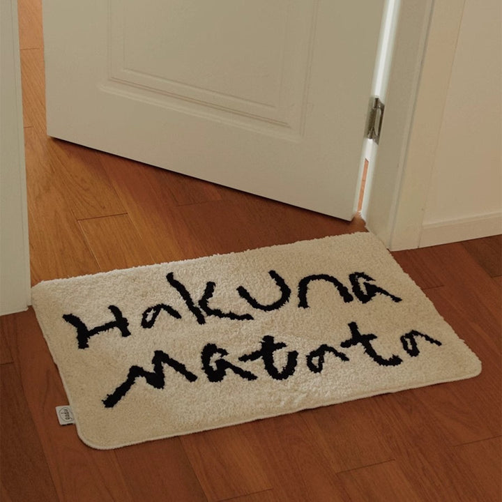 Motivationszitat Bodenmatte Karnz
