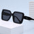 Damen oversized Sonnenbrille im urbanen Design Karnz